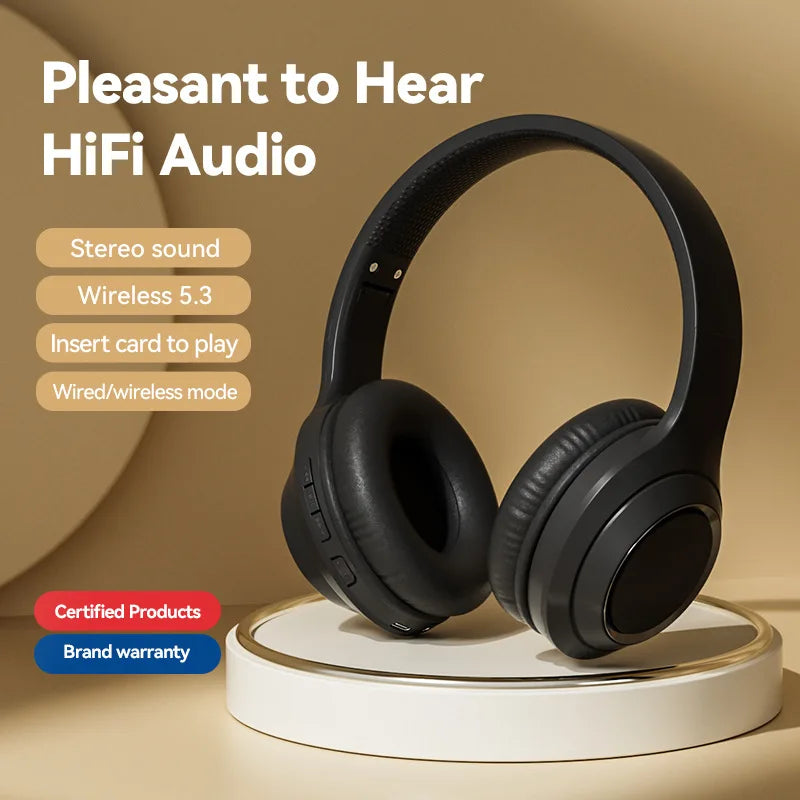 Xiaomi TH30 Wireless Headphones Bluetooth 5.3 Headset Head Mounted Noise Cancelling Headband Sport Earbuds Earphones For Running