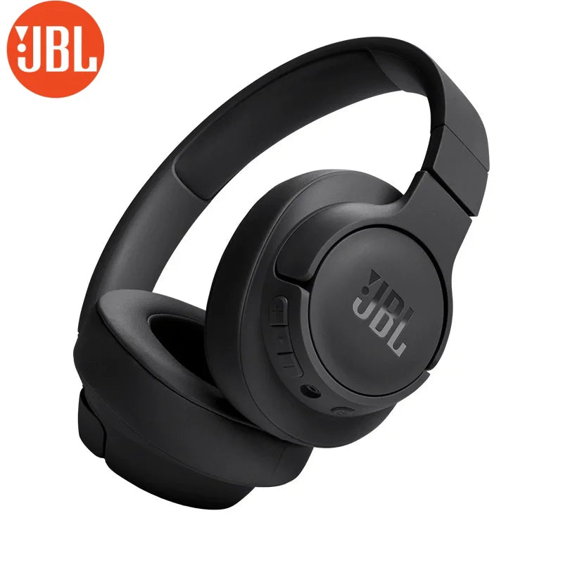 Original JBL Tune 720BT Wireless Bluetooth Over Ear Headphones with Microphone, 75H Battery Support APP Deep Bass Foldable