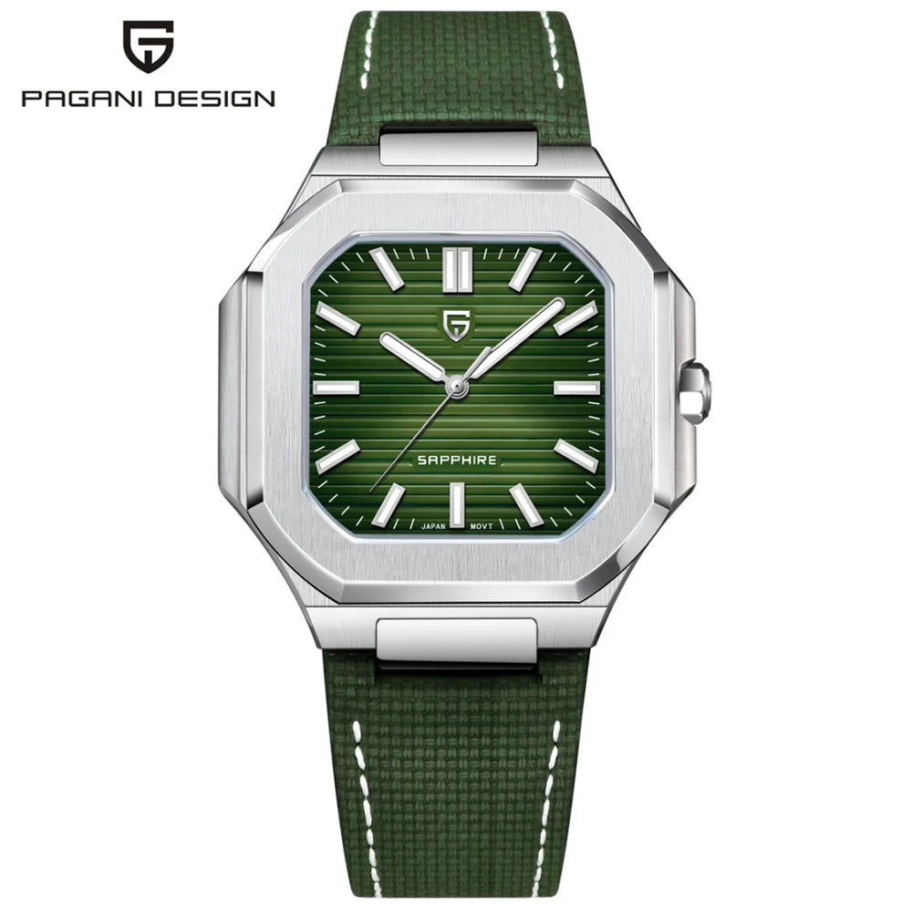 2025 New PAGANI DESIGN Luxury Men Quartz Watches Top Brand Sapphire Glass AR Coated Watch 50M Waterproof Luminous Watch for Men