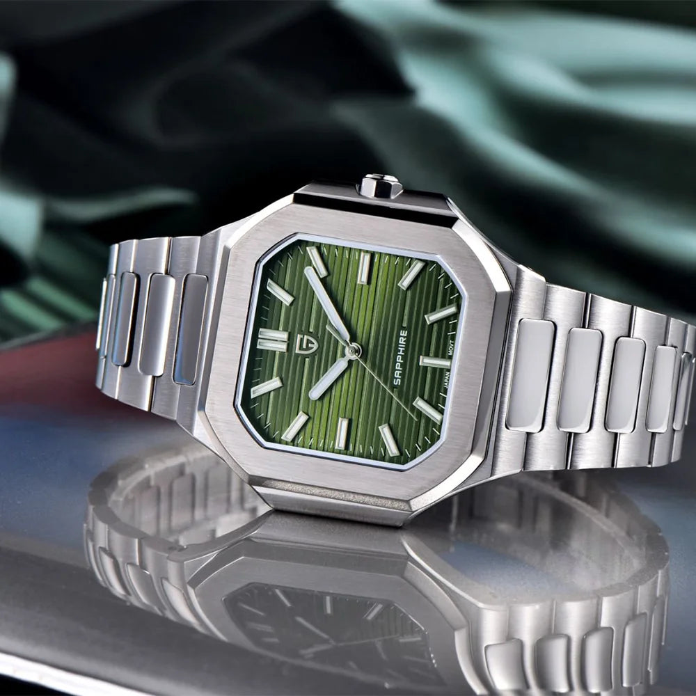 2025 New PAGANI DESIGN Luxury Men Quartz Watches Top Brand Sapphire Glass AR Coated Watch 50M Waterproof Luminous Watch for Men