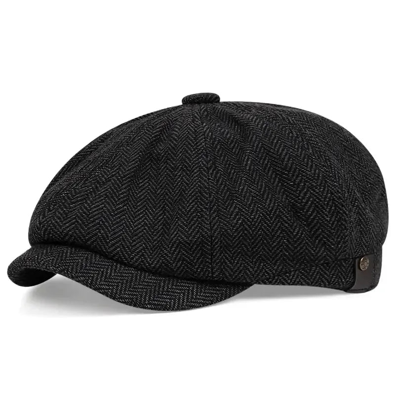 Classic Blinders Caps For Men Peaky Hat Newspaper Hat Shelby Same Style Beret Men's Sunshade Hat Suit Accessories Men's Gifts