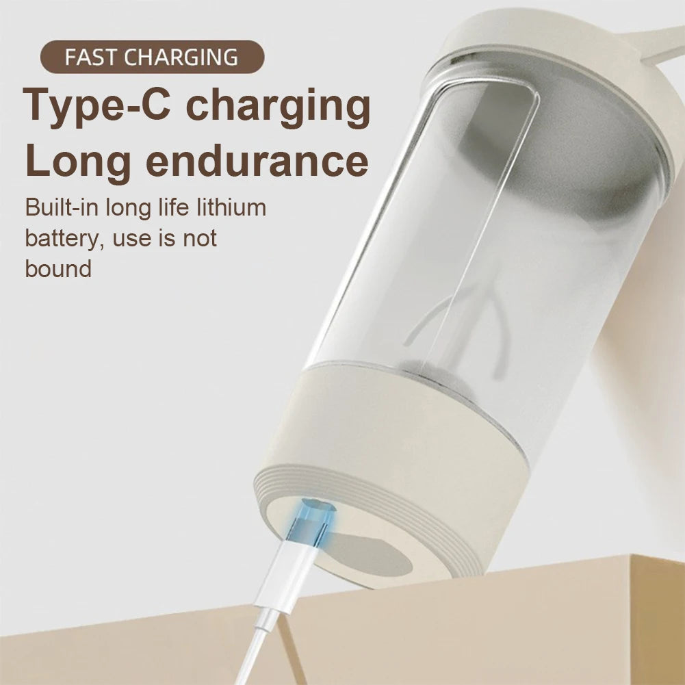 1 Piece 400ml Portable Charging Electric Stirring Shaker Cup | Automatic Self Mixing Cup | Sports Cup with Electric Stirring | Perfect for Gym