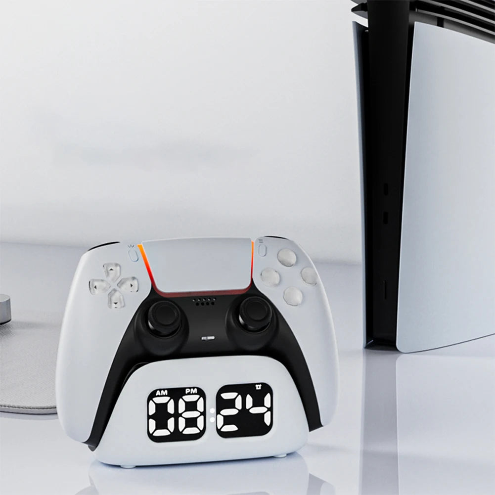 Charging Station Game Accessories Controller Charging Clock Base for PS 5 Accessories Kits