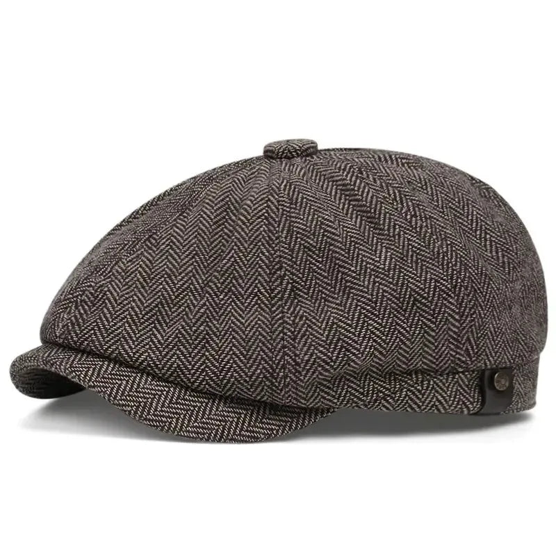 Classic Blinders Caps For Men Peaky Hat Newspaper Hat Shelby Same Style Beret Men's Sunshade Hat Suit Accessories Men's Gifts