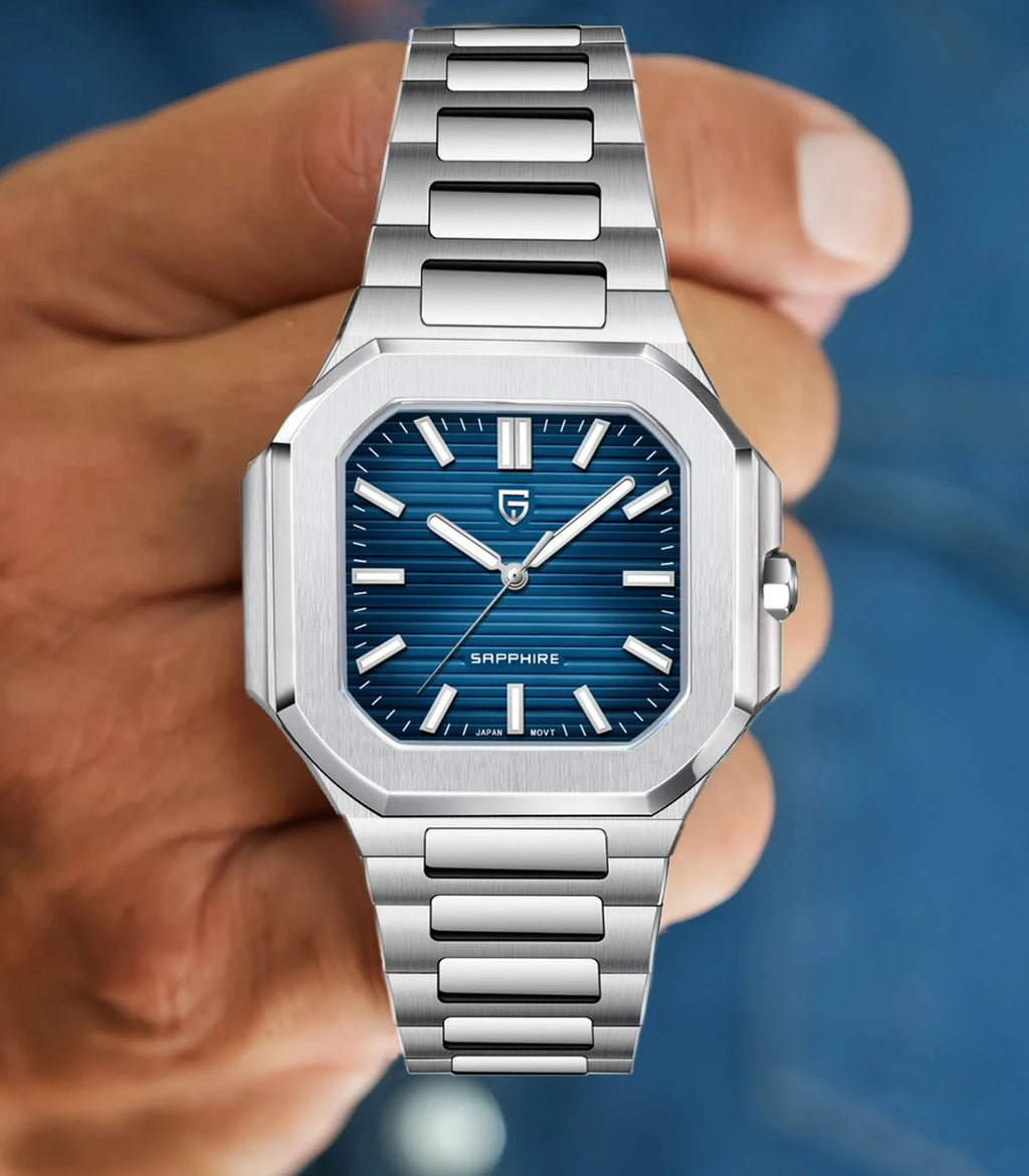2025 New PAGANI DESIGN Luxury Men Quartz Watches Top Brand Sapphire Glass AR Coated Watch 50M Waterproof Luminous Watch for Men