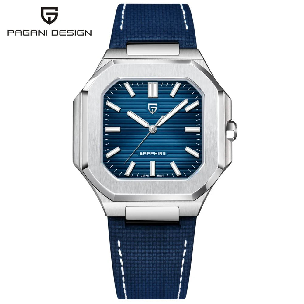 2025 New PAGANI DESIGN Luxury Men Quartz Watches Top Brand Sapphire Glass AR Coated Watch 50M Waterproof Luminous Watch for Men