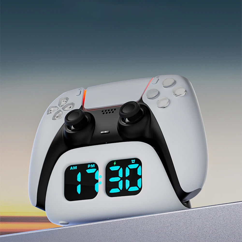 Charging Station Game Accessories Controller Charging Clock Base for PS 5 Accessories Kits