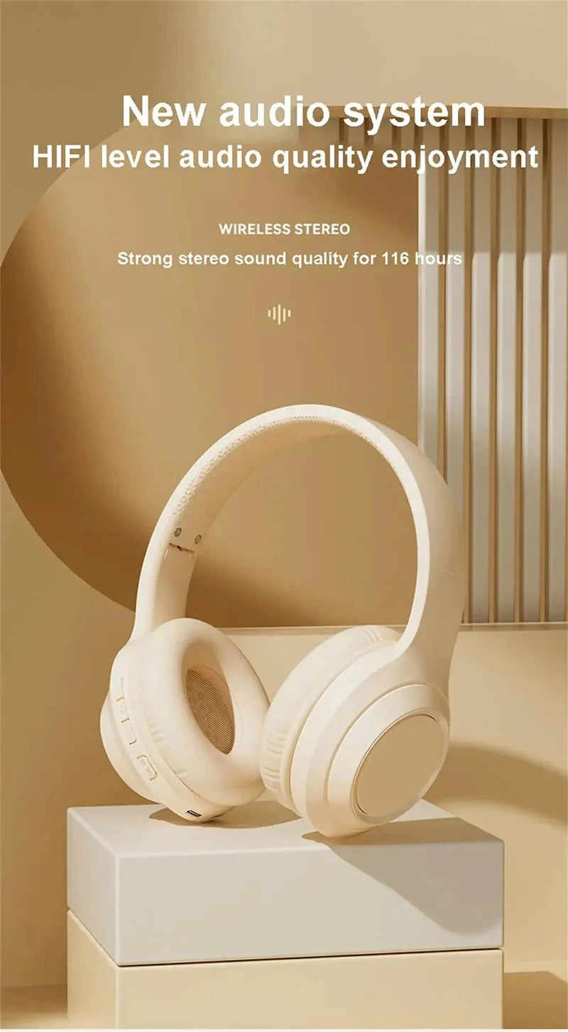 Xiaomi TH30 Wireless Headphones Bluetooth 5.3 Headset Head Mounted Noise Cancelling Headband Sport Earbuds Earphones For Running