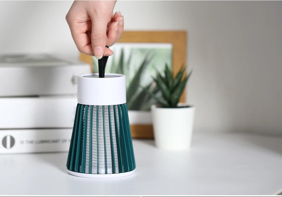 Electric Shock Mosquito Killer Lamp | USB 5V Fly Trap Zapper | Insect Killer Repellent | Bedroom / Outdoor Anti Mosquito Trap