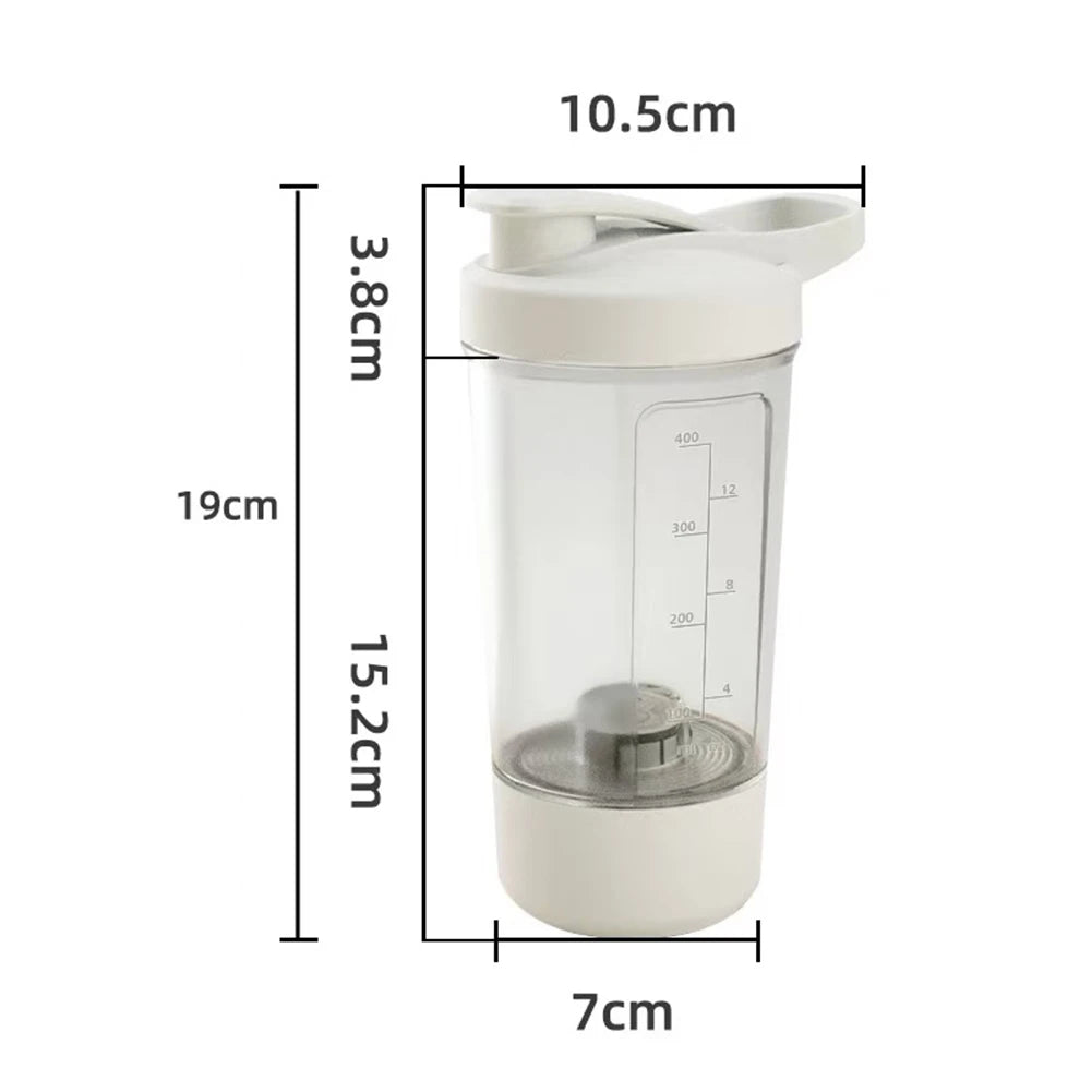 1 Piece 400ml Portable Charging Electric Stirring Shaker Cup | Automatic Self Mixing Cup | Sports Cup with Electric Stirring | Perfect for Gym