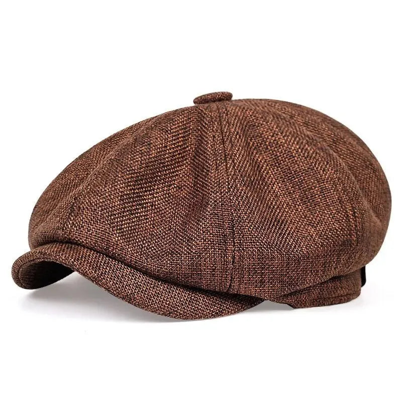 Classic Blinders Caps For Men Peaky Hat Newspaper Hat Shelby Same Style Beret Men's Sunshade Hat Suit Accessories Men's Gifts