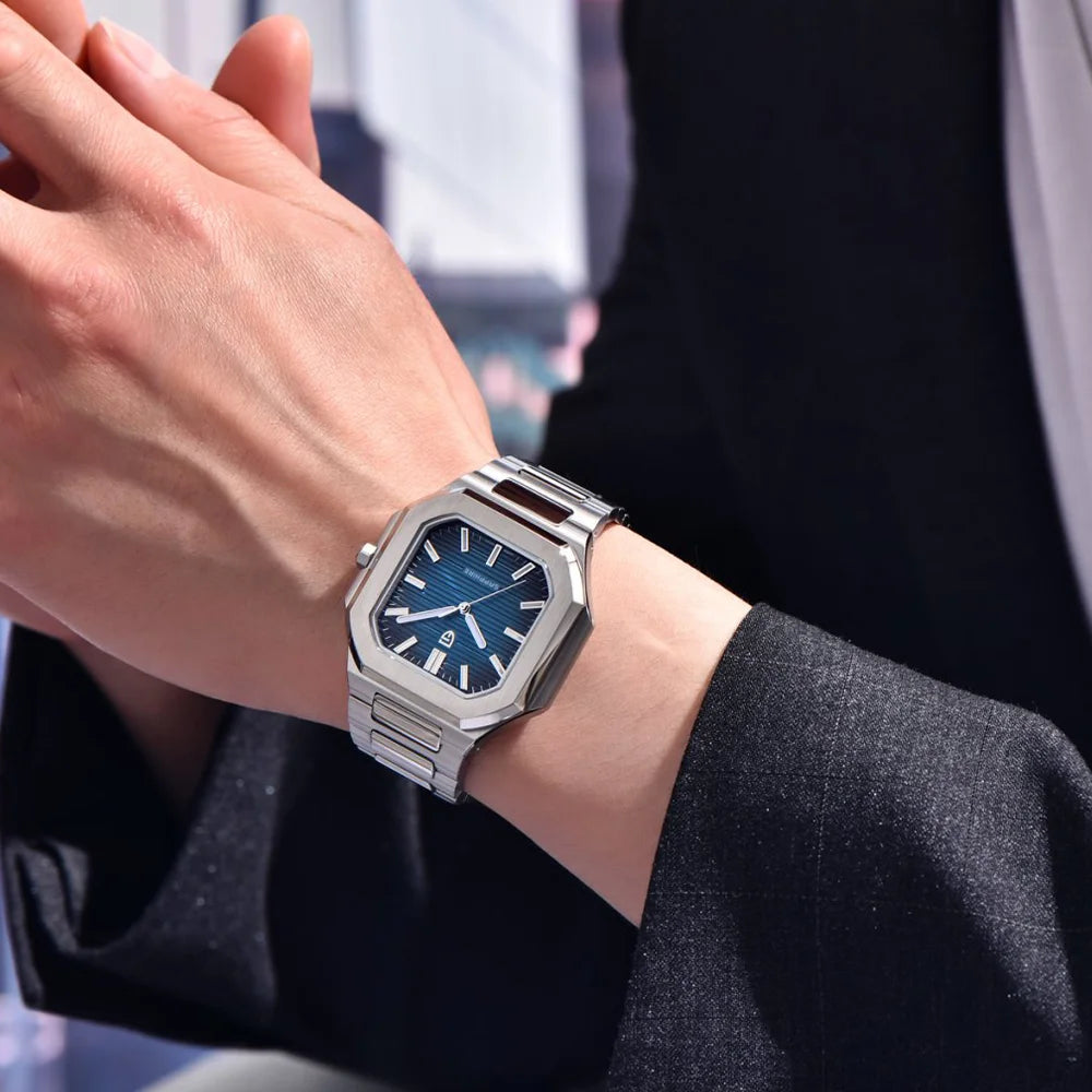 2025 New PAGANI DESIGN Luxury Men Quartz Watches Top Brand Sapphire Glass AR Coated Watch 50M Waterproof Luminous Watch for Men