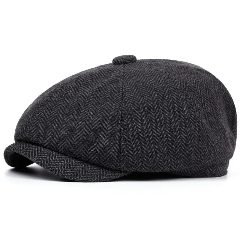 Classic Blinders Caps For Men Peaky Hat Newspaper Hat Shelby Same Style Beret Men's Sunshade Hat Suit Accessories Men's Gifts