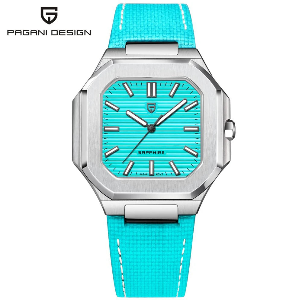 2025 New PAGANI DESIGN Luxury Men Quartz Watches Top Brand Sapphire Glass AR Coated Watch 50M Waterproof Luminous Watch for Men