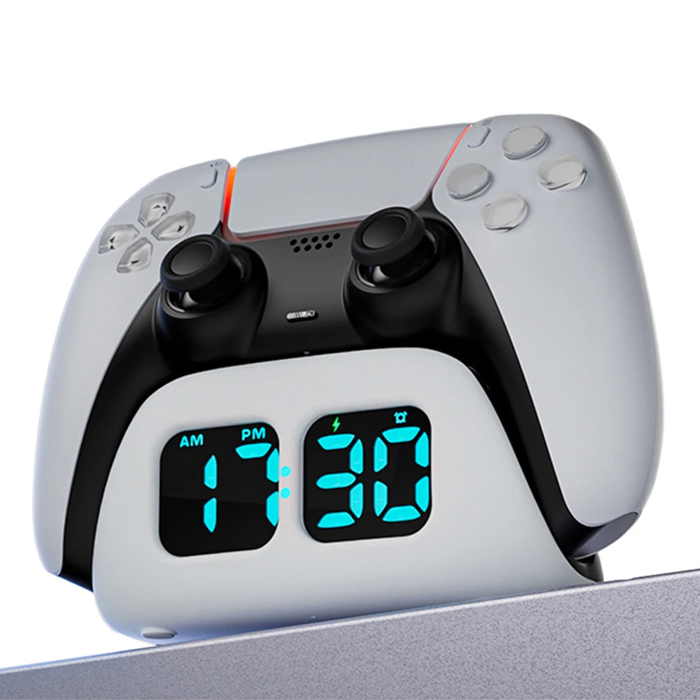 Charging Station Game Accessories Controller Charging Clock Base for PS 5 Accessories Kits