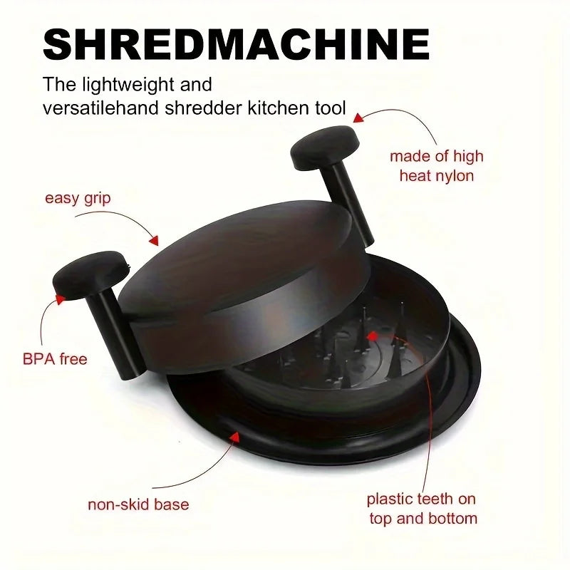 Chicken Meat Shredder Manual Washable Reusable Beef Mincer Creative Chicken Separator Breast Slicer Meat Crusher Kitchen Gadgets