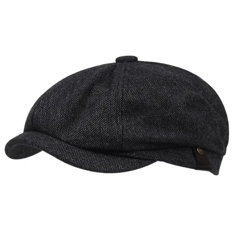 Classic Blinders Caps For Men Peaky Hat Newspaper Hat Shelby Same Style Beret Men's Sunshade Hat Suit Accessories Men's Gifts