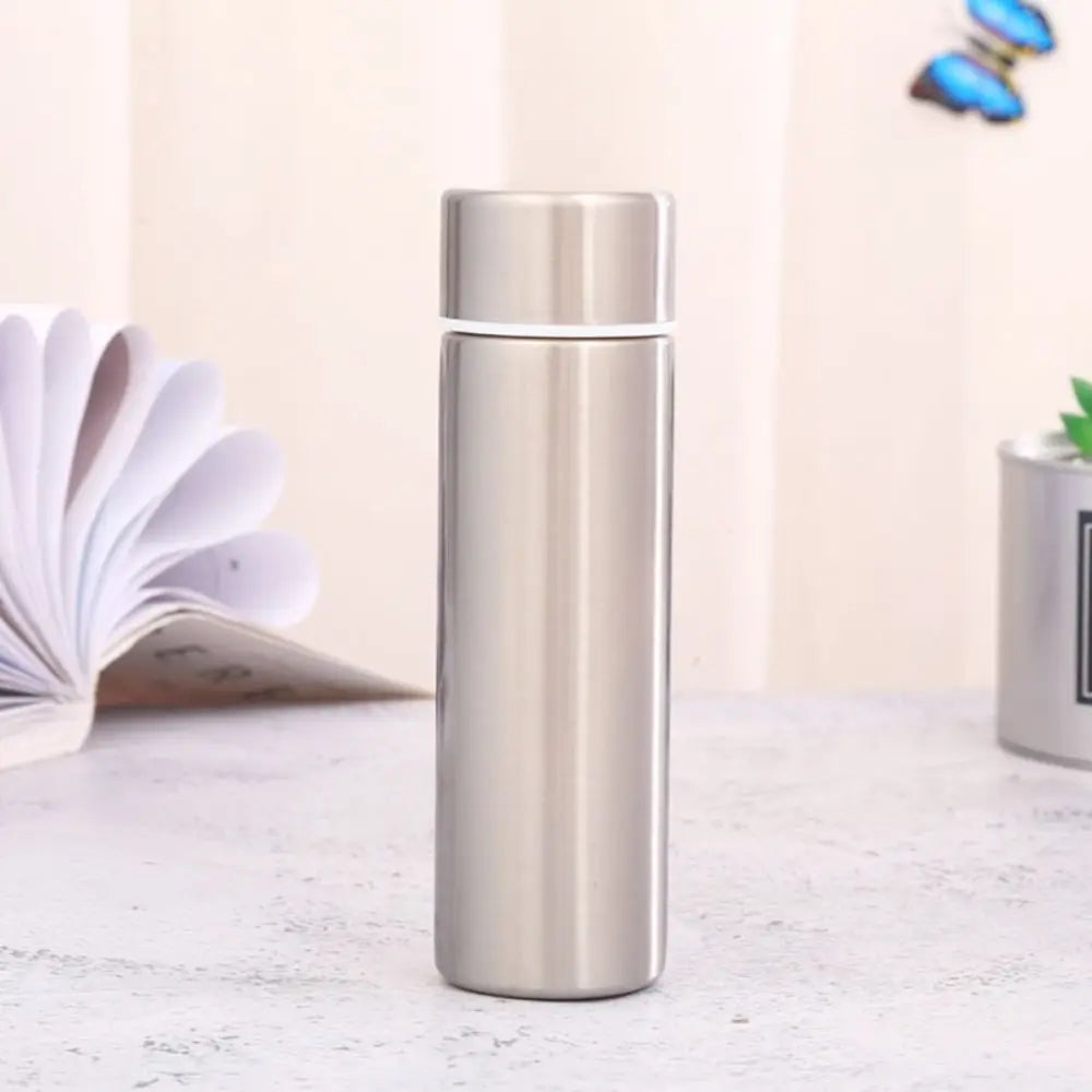 130ML Portable Pocket Thermos Bottle Stainless Steel Mini Thermal Water Bottle Insulated Flask Cup Outdoor Camping Drinkware
