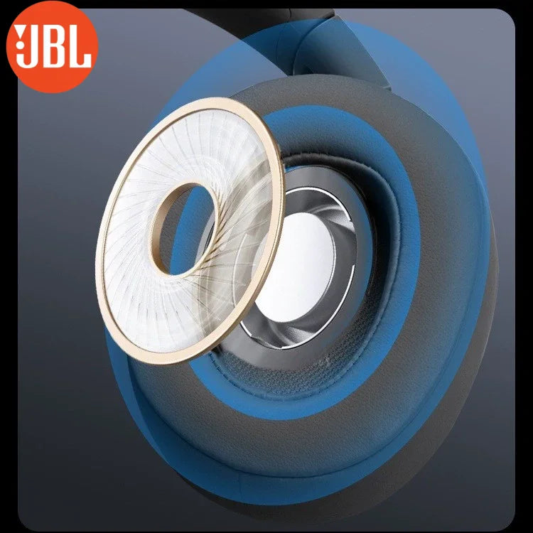 Original JBL Tune 720BT Wireless Bluetooth Over Ear Headphones with Microphone, 75H Battery  Support APP Deep Bass Foldable