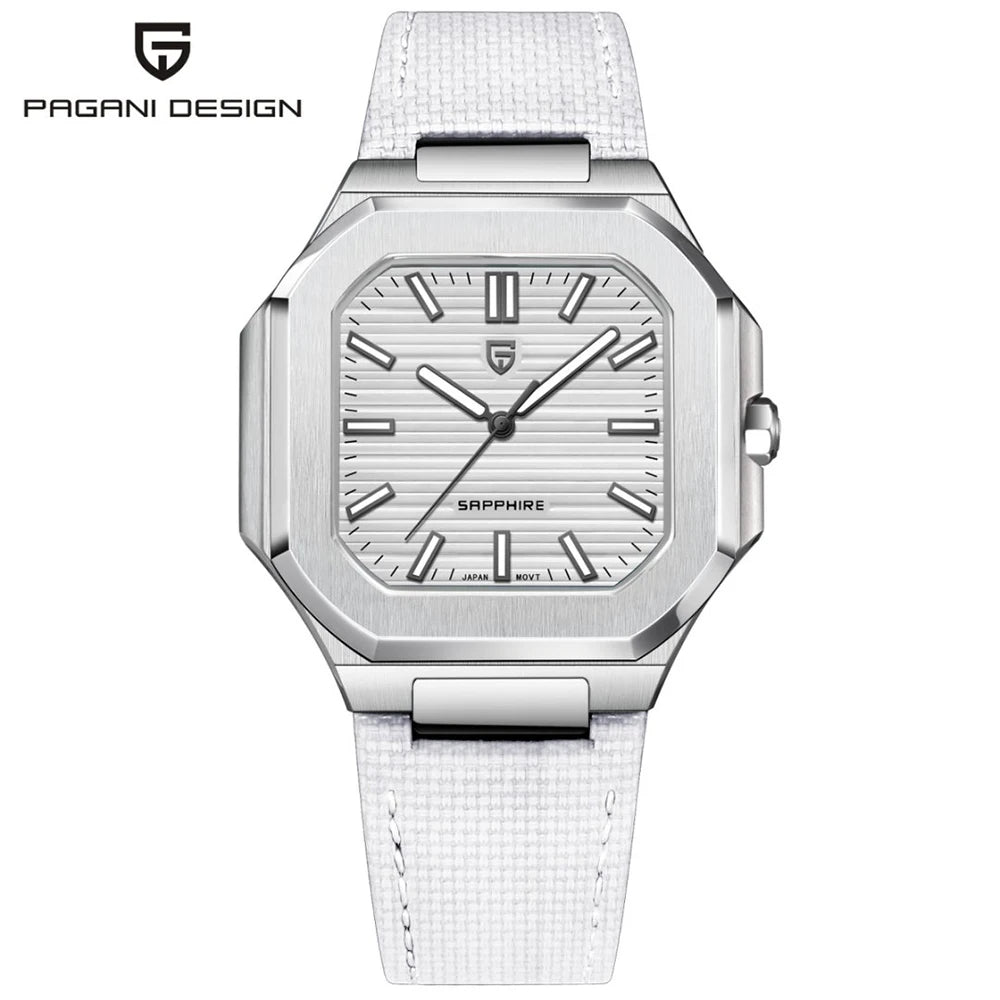 2025 New PAGANI DESIGN Luxury Men Quartz Watches Top Brand Sapphire Glass AR Coated Watch 50M Waterproof Luminous Watch for Men