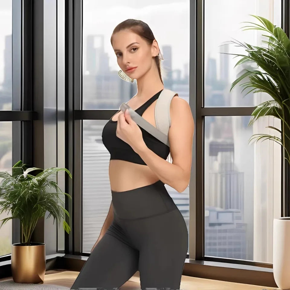 Adjustable Back Shoulder Posture Corrector Belt Clavicle Spine Support Reshape Your Body Home Office Sport Upper Back Neck Brace