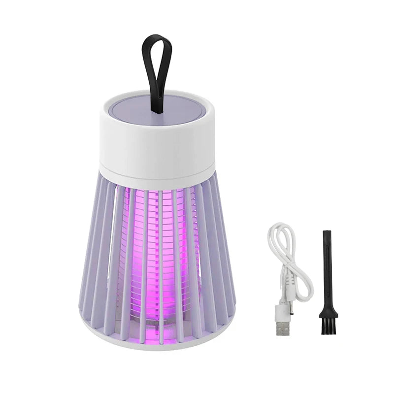 Electric Shock Mosquito Killer Lamp | USB 5V Fly Trap Zapper | Insect Killer Repellent | Bedroom / Outdoor Anti Mosquito Trap