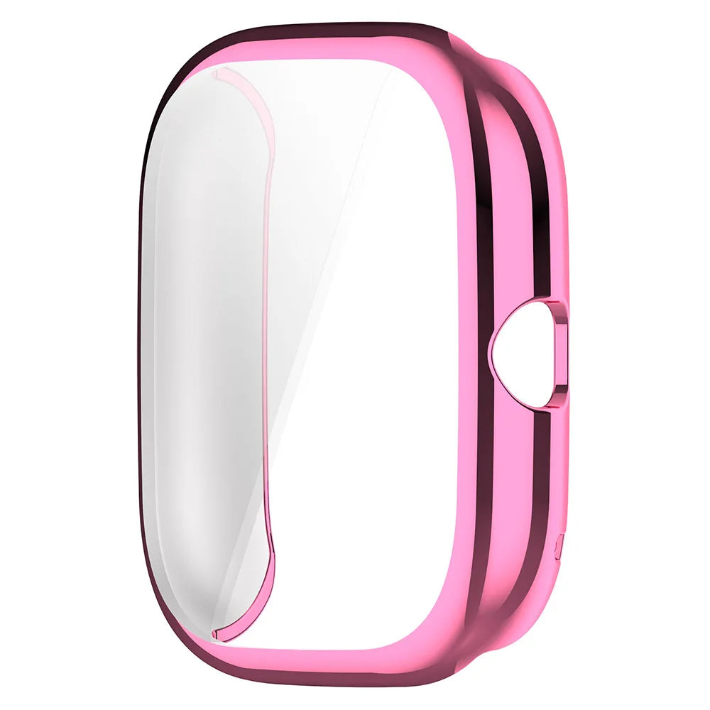 Full Screen Protector For Huami Amazfit GTS 4 Mini Electroplated TPU Protective Case Cover Shell Bumper