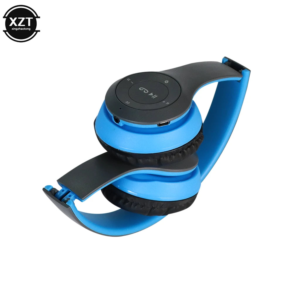P47 Bluetooth Headset Fone De Ouvido Sem Fio Wireless Headphone Over Ear Music Handsfree Earphone With Microphone For Men Women