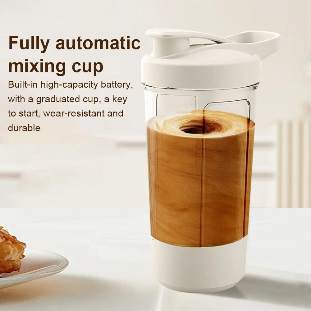 1 Piece 400ml Portable Charging Electric Stirring Shaker Cup | Automatic Self Mixing Cup | Sports Cup with Electric Stirring | Perfect for Gym