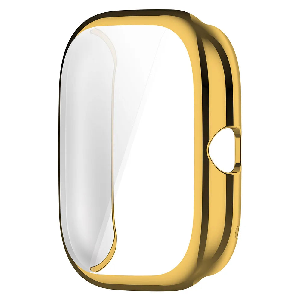 Full Screen Protector For Huami Amazfit GTS 4 Mini Electroplated TPU Protective Case Cover Shell Bumper