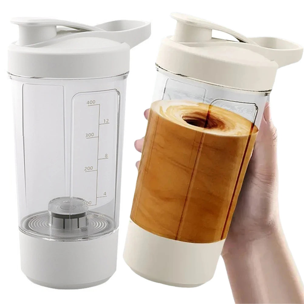 1 Piece 400ml Portable Charging Electric Stirring Shaker Cup | Automatic Self Mixing Cup | Sports Cup with Electric Stirring | Perfect for Gym