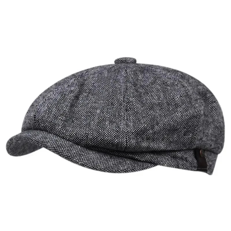 Classic Blinders Caps For Men Peaky Hat Newspaper Hat Shelby Same Style Beret Men's Sunshade Hat Suit Accessories Men's Gifts